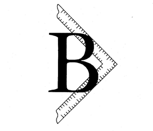 B logo