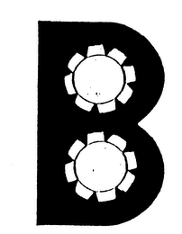 B logo