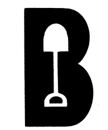 B logo