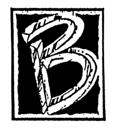 B logo