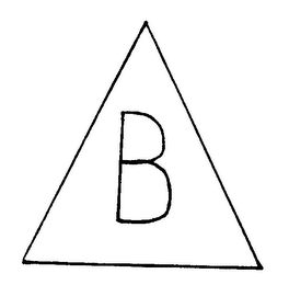 B logo