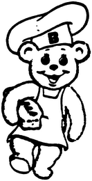 B logo