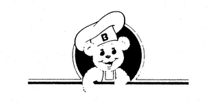 B logo