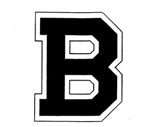 B logo