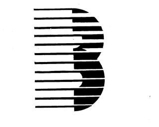 B logo