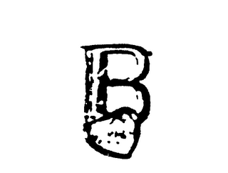 B logo