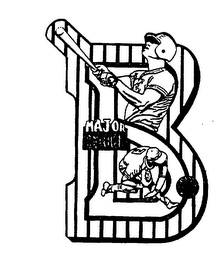 B logo