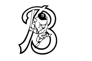 B logo