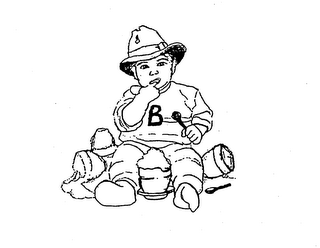 B logo