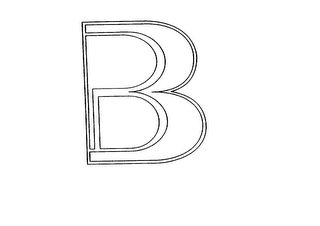 B logo