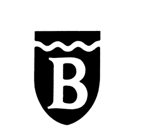 B logo