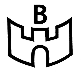 B logo