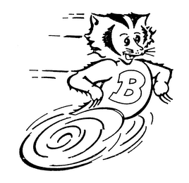 B logo