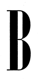 B logo