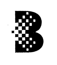 B logo