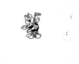 B logo