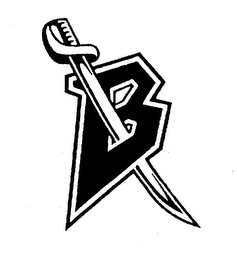 B logo