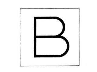 B logo
