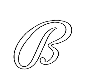 B logo