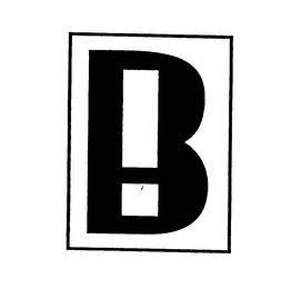 B logo