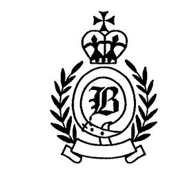 B logo