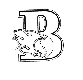 B logo