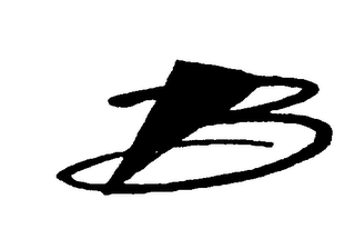 B logo