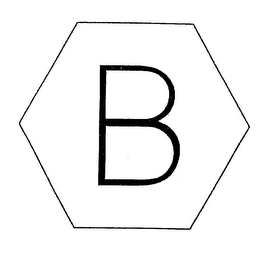 B logo