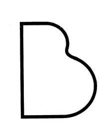 B logo