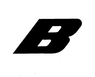 B logo