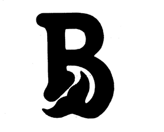 B logo