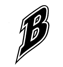 B logo