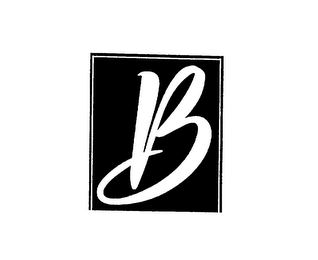 B logo