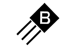 B logo