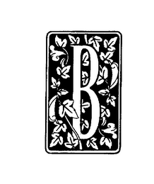 B logo