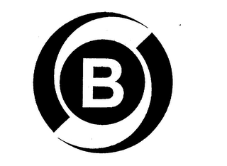 B logo