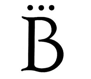 B logo