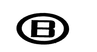 B logo