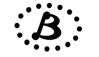 B logo