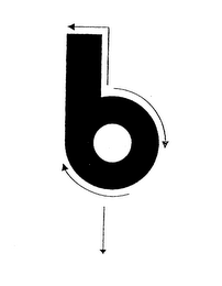 B logo