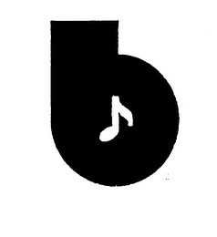 B logo