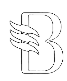 B logo