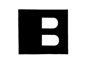 B logo