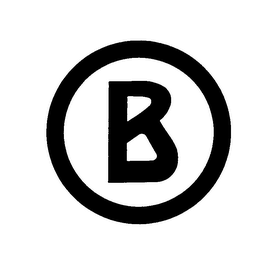 B logo
