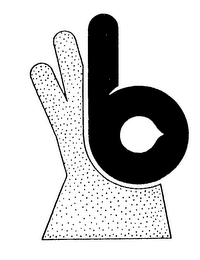 B logo