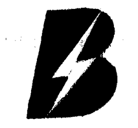 B logo