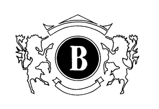 B logo