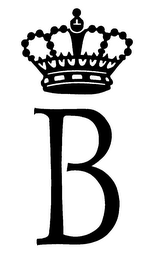 B logo