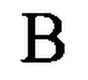B