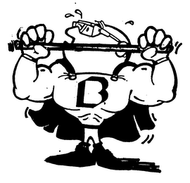 B logo